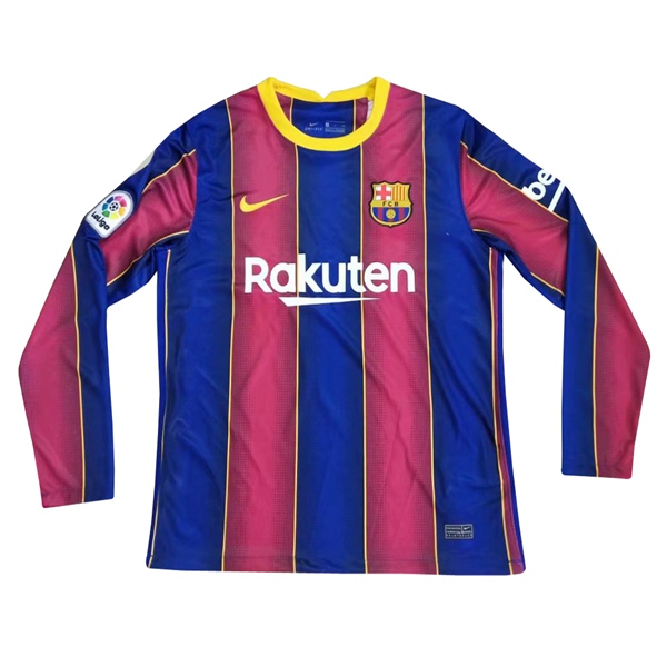 Camisetas De Futbol FC Barcelona Primera Manga larga 2020/2021