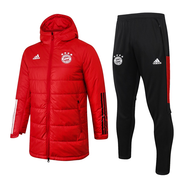 Chaqueta De Plumas Bayern Munich Roja + Pantalones 2020/2021