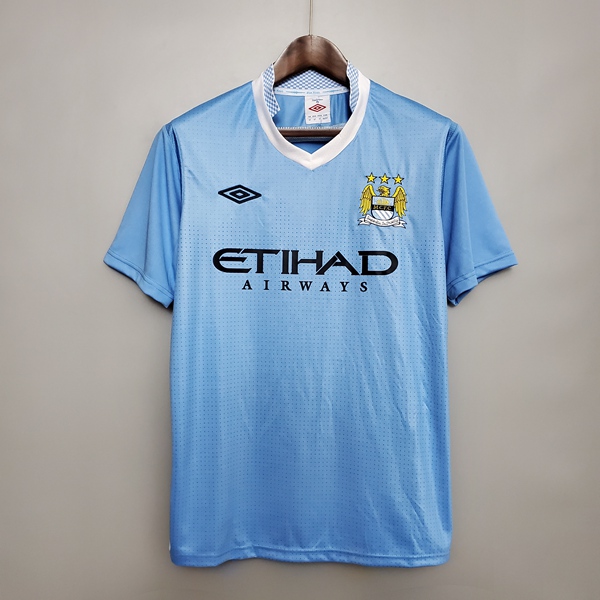 Camisetas De Futbol Manchester City Retro Primera 2011/2012