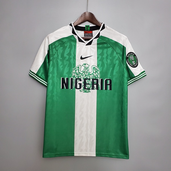 Camisetas De Futbol Nigeria Retro Primera 1996