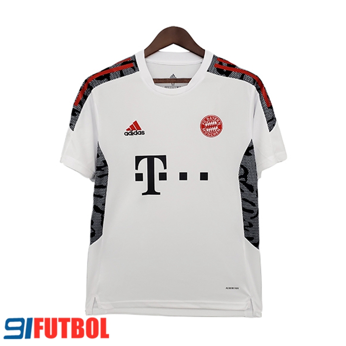 Camiseta Entrenamiento Bayern Munich Blanca 2021/2022