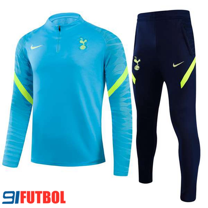 Chandal Equipos De Futbol Tottenham Hotspur Ninos Azul/Verde 2021/2022