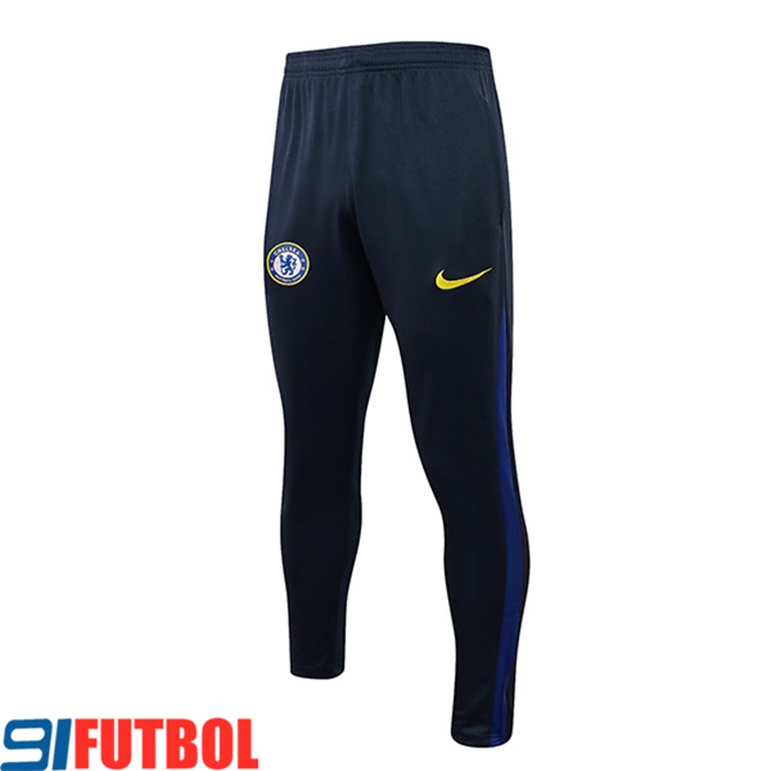 Pantalon Entrenamiento FC Chelsea Negro/Azul 2021/2022
