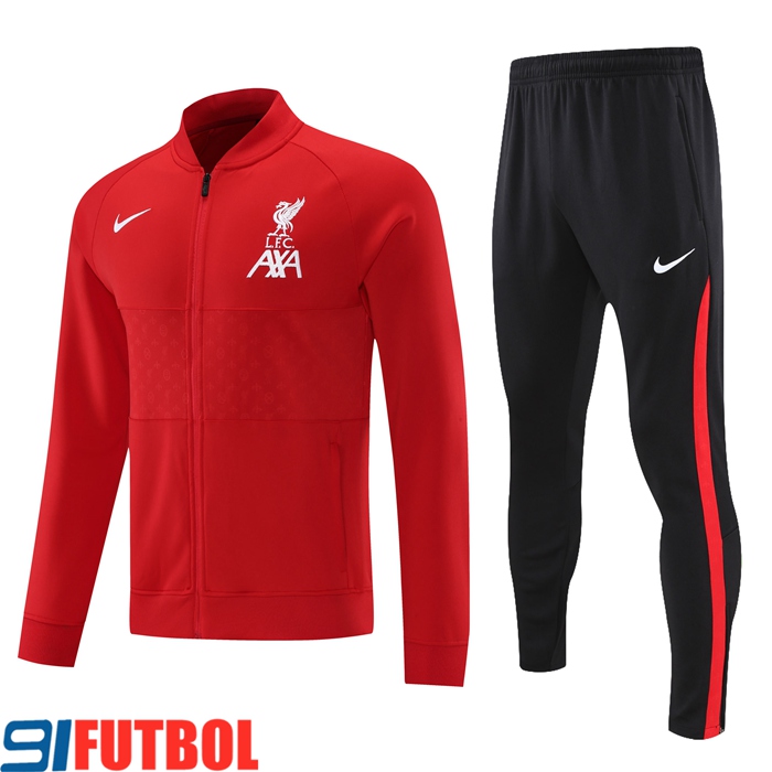 Chandal Equipos De Futbol - Chaqueta FC Liverpool Rojo 2021/2022