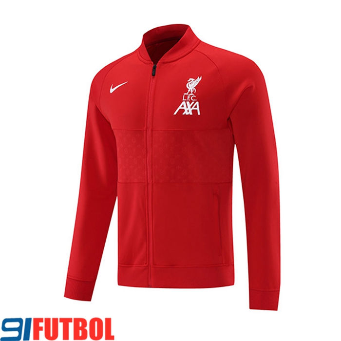 Chaquetas Futbol FC Liverpool Rojo 2021/2022