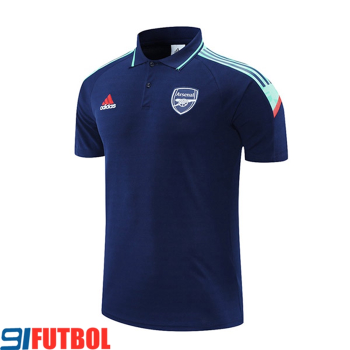 Camiseta Polo FC Arsenal Blanca/Rojo 2021/2022