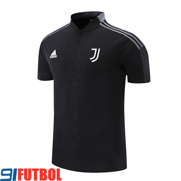 Camiseta Polo Juventus Negro/Gris 2021/2022