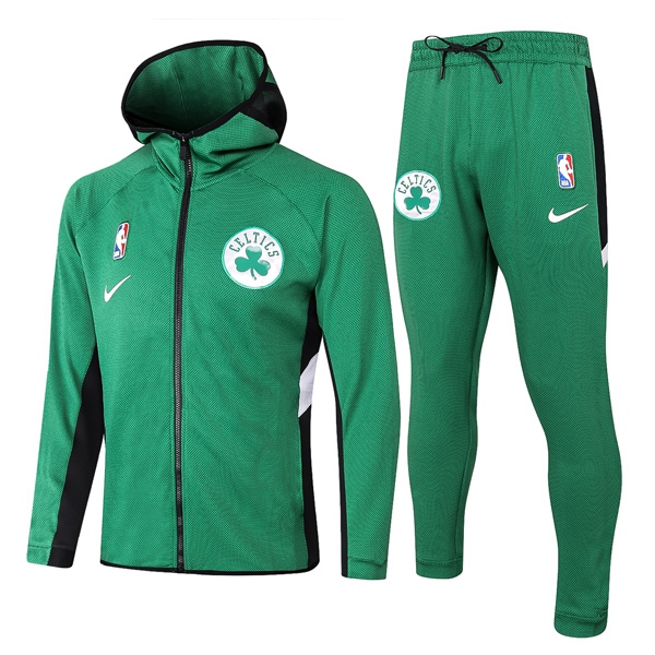 Chandal Con Capucha Boston Celtics Verde 2020/2021