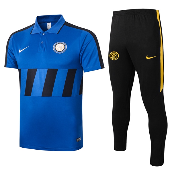 Camiseta Polo Inter Milan + Pantalones Verde Negro 2020/2021