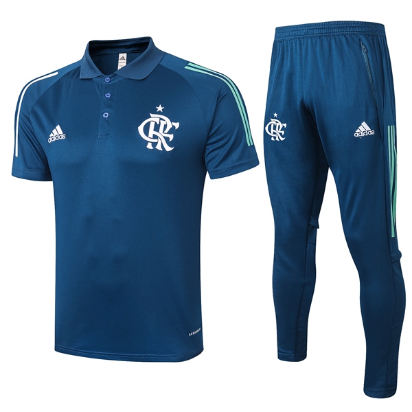 Camiseta Polo Flamengo + Pantalones Verde Real 2020/2021
