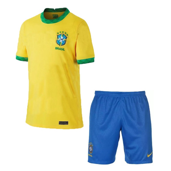 Camisetas De Futbol Brasil Niños Titular 2020/2021