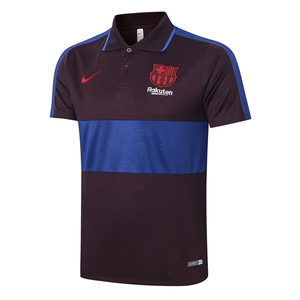 Camiseta Polo Futbol FC Barcelona Marron Verde 2020/2021
