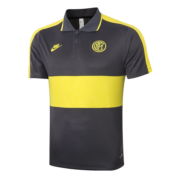 Camiseta Polo Futbol Inter Milan Amarillo 2020/2021