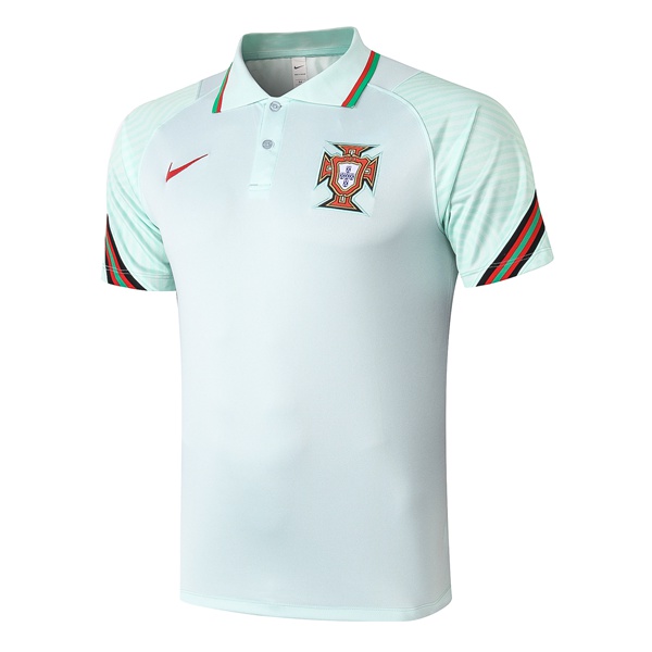 Camiseta Polo Futbol Portugal Verde 2020/2021