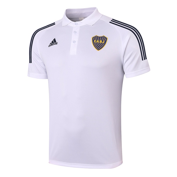 Camiseta Polo Futbol Boca Juniors Blanca 2020/2021