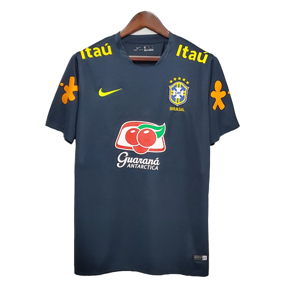 Camiseta Entrenamiento Brésil Gris Oscuro 2020/2021
