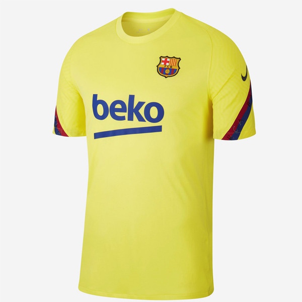 Camiseta Entrenamiento FC Barcelona Amarillo 2020/2021
