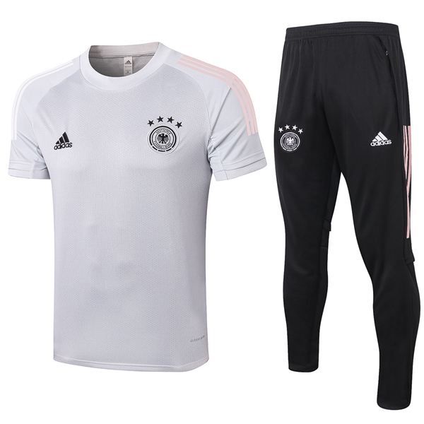 Camiseta Entrenamiento Alemania + Pantalones Gris Claro 2020/2021