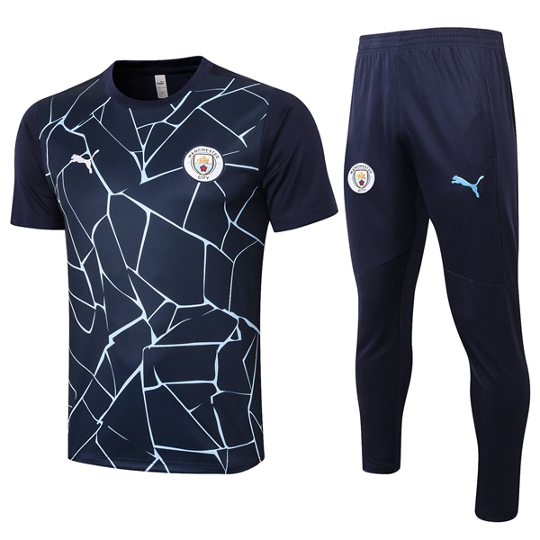 Camiseta Entrenamiento Manchester City + Pantalones Verde Real 2020/2021