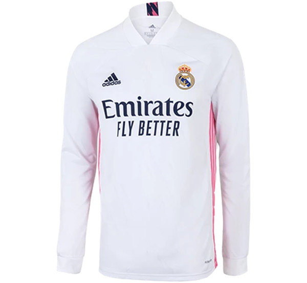 Camisetas De Futbol Real Madrid Titular Manga Larga 2020/2021