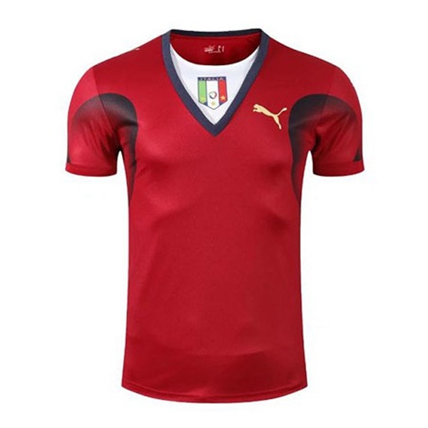 Camisetas De Futbol Italia Retro Portero Rojo Coupe du Monde 2006