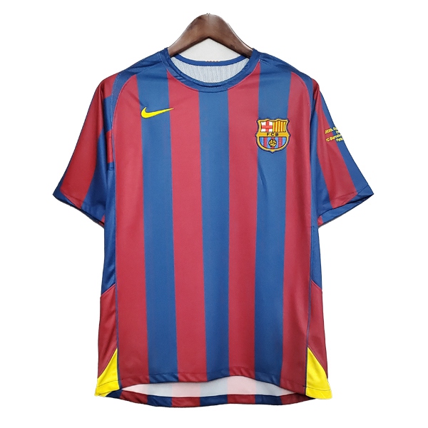 Camisetas De Futbol FC Barcelona Retro UEFA Ligue des Champions 2006