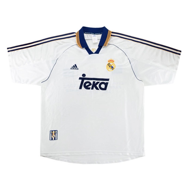 Camisetas De Futbol Real Madrid Retro Titular 1998/2000