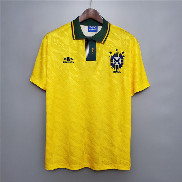 Camisetas De Futbol Brasil Retro Titular 1991/1993