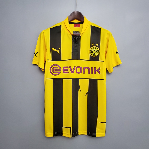 Camisetas De Futbol Dortmund BVB Retro Primera 2012/2013