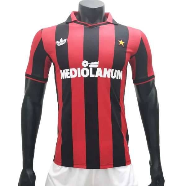 Camisetas De Futbol AC Milan Retro Titular 1990/1991