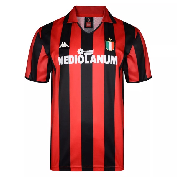 Camisetas De Futbol AC Milan Retro Titular 1988/1989