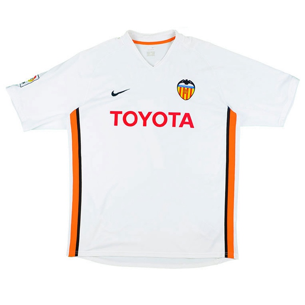 Camisetas De Futbol Valencia Retro Titular 2006/2007