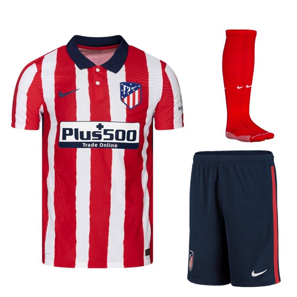 Camiseta Equipos De Atletico Madrid Titular (Cortos+Calcetines) 2020/21