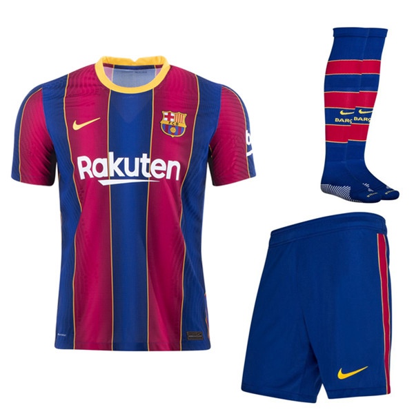 Camiseta Equipos De FC Barcelona Titular (Cortos+Calcetines) 2020/21