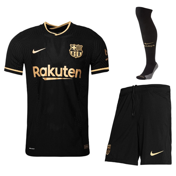 Camiseta Equipos De FC Barcelona Alternativo (Cortos+Calcetines) 2020/21