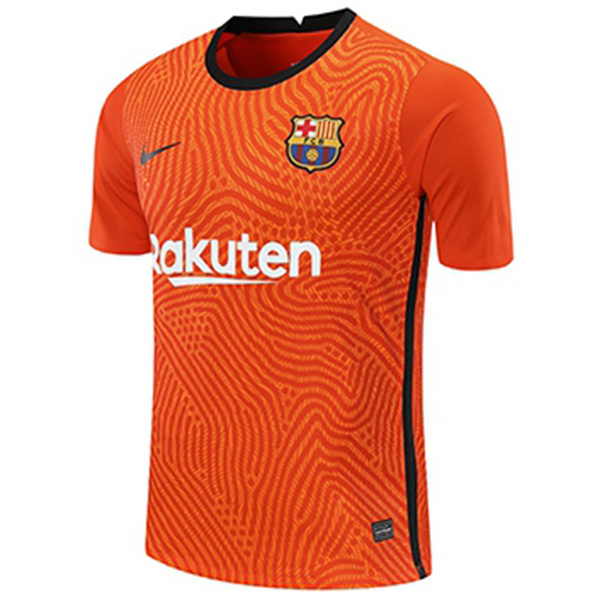 Camisetas De Futbol FC Barcelona Portero Naranja 2020/2021