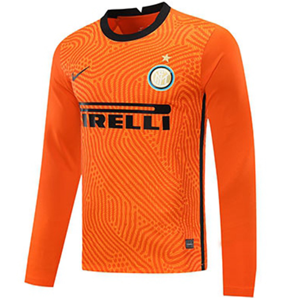 Camisetas De Futbol Inter Milan Portero Amarillo Manga larga 2020/2021