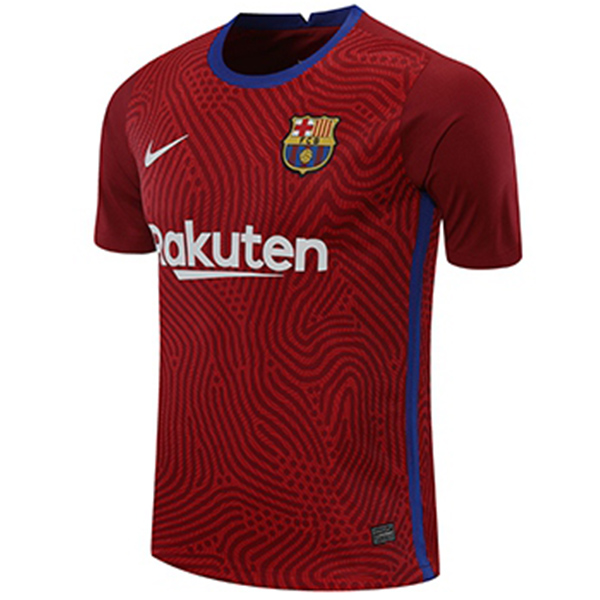 Camisetas De Futbol FC Barcelona Portero Roja 2020/2021