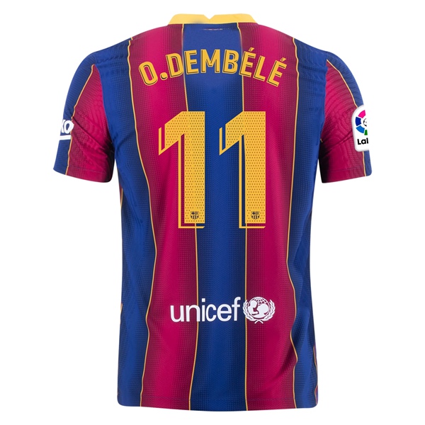 Camisetas De Futbol FC Barcelona (O.DEMBELE 11) Titular 2020/2021