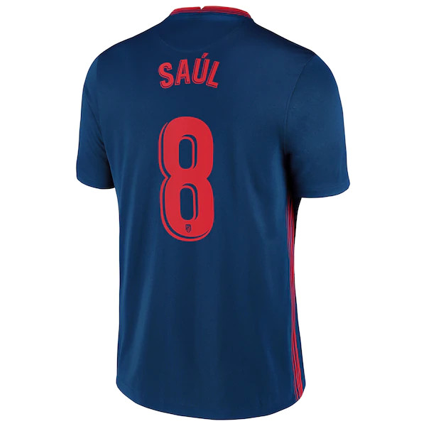 Camisetas De Futbol Atletico Madrid (Saul 8) Alternativo 2020/2021