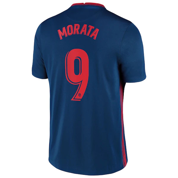 Camisetas De Futbol Atletico Madrid (Morata 9) Alternativo 2020/2021