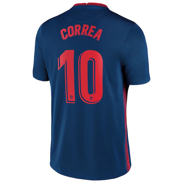 Camisetas De Futbol Atletico Madrid (Correa 10) Alternativo 2020/2021