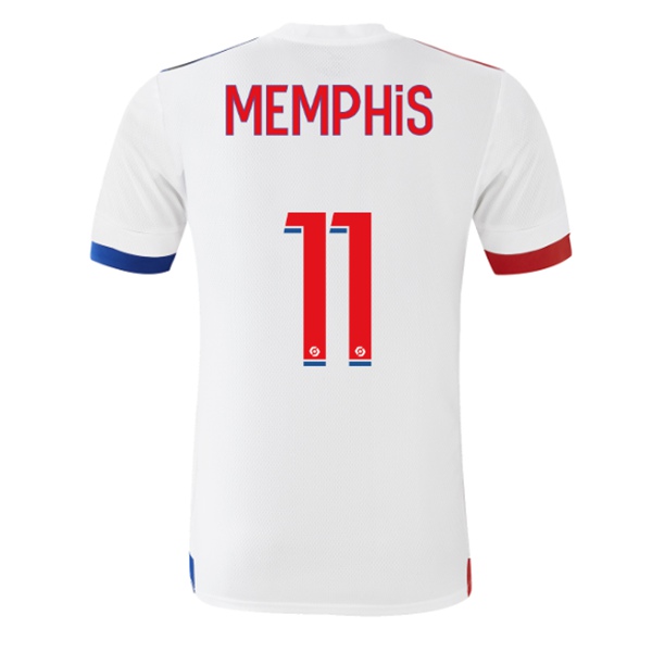 Camisetas De Futbol Lyon OL (MEMPHIS 11) Titular 2020/2021
