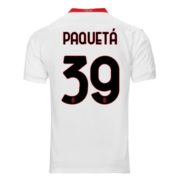 Camisetas De Futbol AC Milan (PAQUETA 39) Alternativo 2020/2021