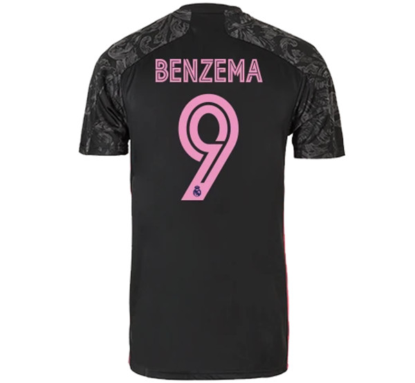 Camisetas De Futbol Real Madrid (BENZEMA 9) Tercero 2020/2021