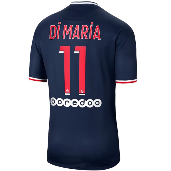 Camisetas De Futbol PSG (Di Maria 11) Titular 2020/2021