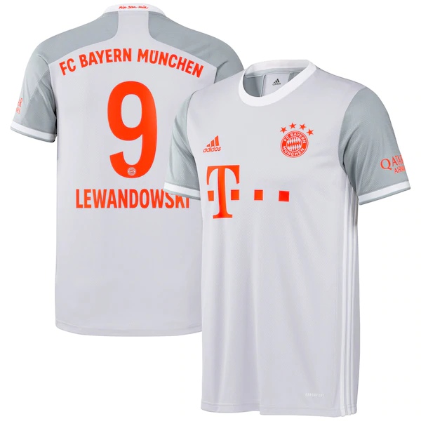 Camisetas De Futbol Bayern Munich (Lewandowski 9) Alternativo 2020/2021