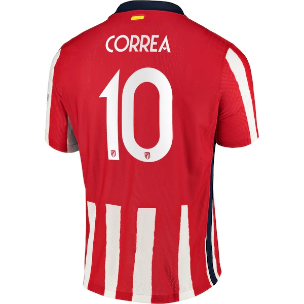 Camisetas De Futbol Atletico Madrid (Correa 10) Titular 2020/2021