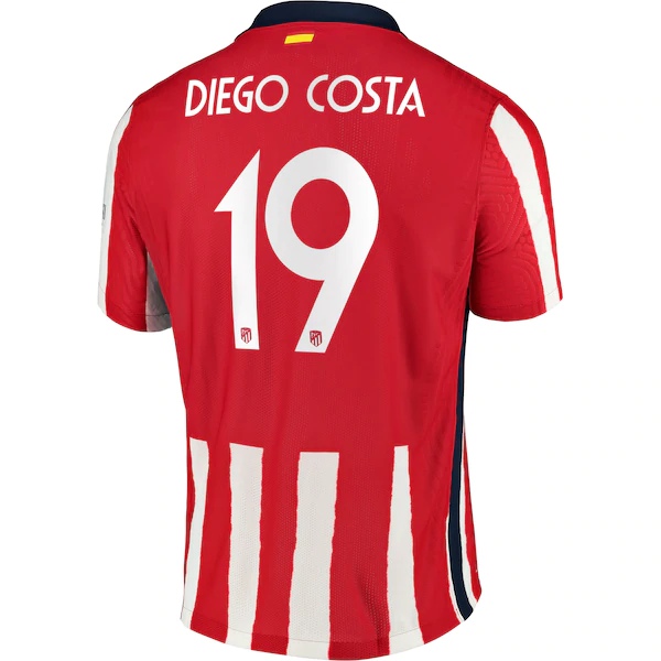 Camisetas De Futbol Atletico Madrid (Diego Costa 19) Titular 2020/2021