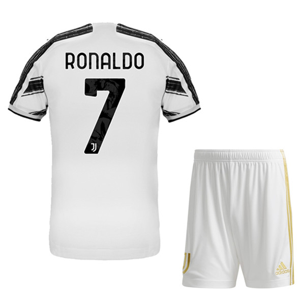 Camiseta Juventus (RONALDO 7) Niños Titular 2020/2021